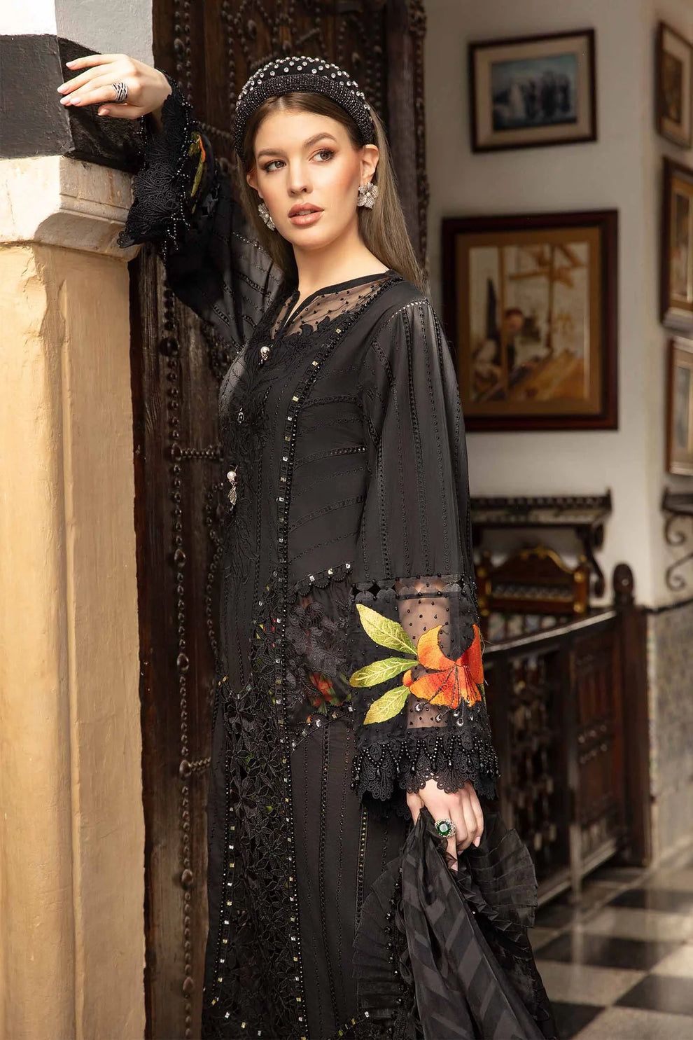 Maria B Unstitched Luxury Lawn D-2408-B